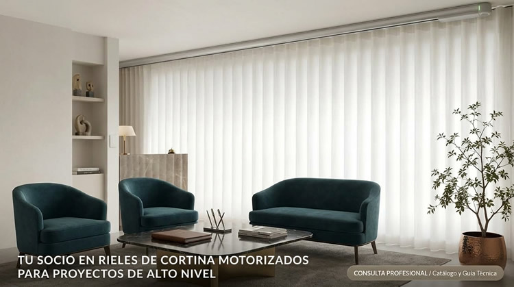 rieles cortina motorizados proyectos - Altran Soluciones